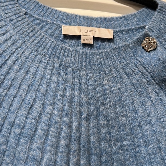 Loft blue crewneck - Picture 4 of 5